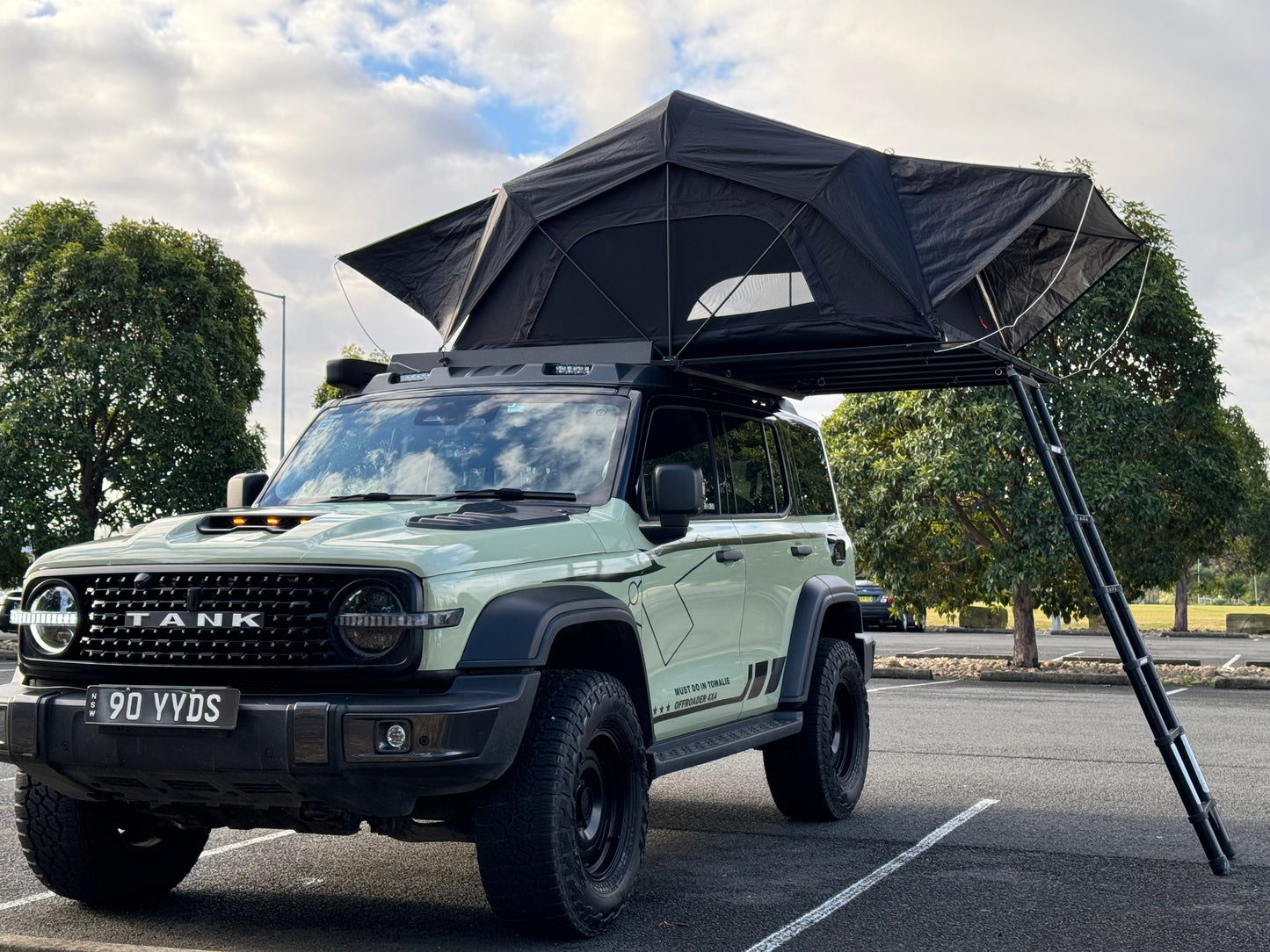 frogcaptain rooftop tent